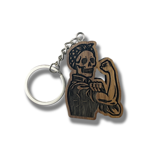 Dead Rosie Keychain (WS)