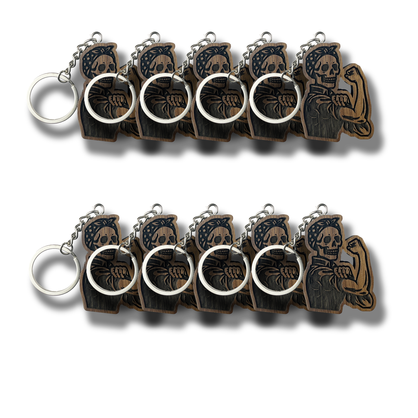 Dead Rosie Keychain (WS)