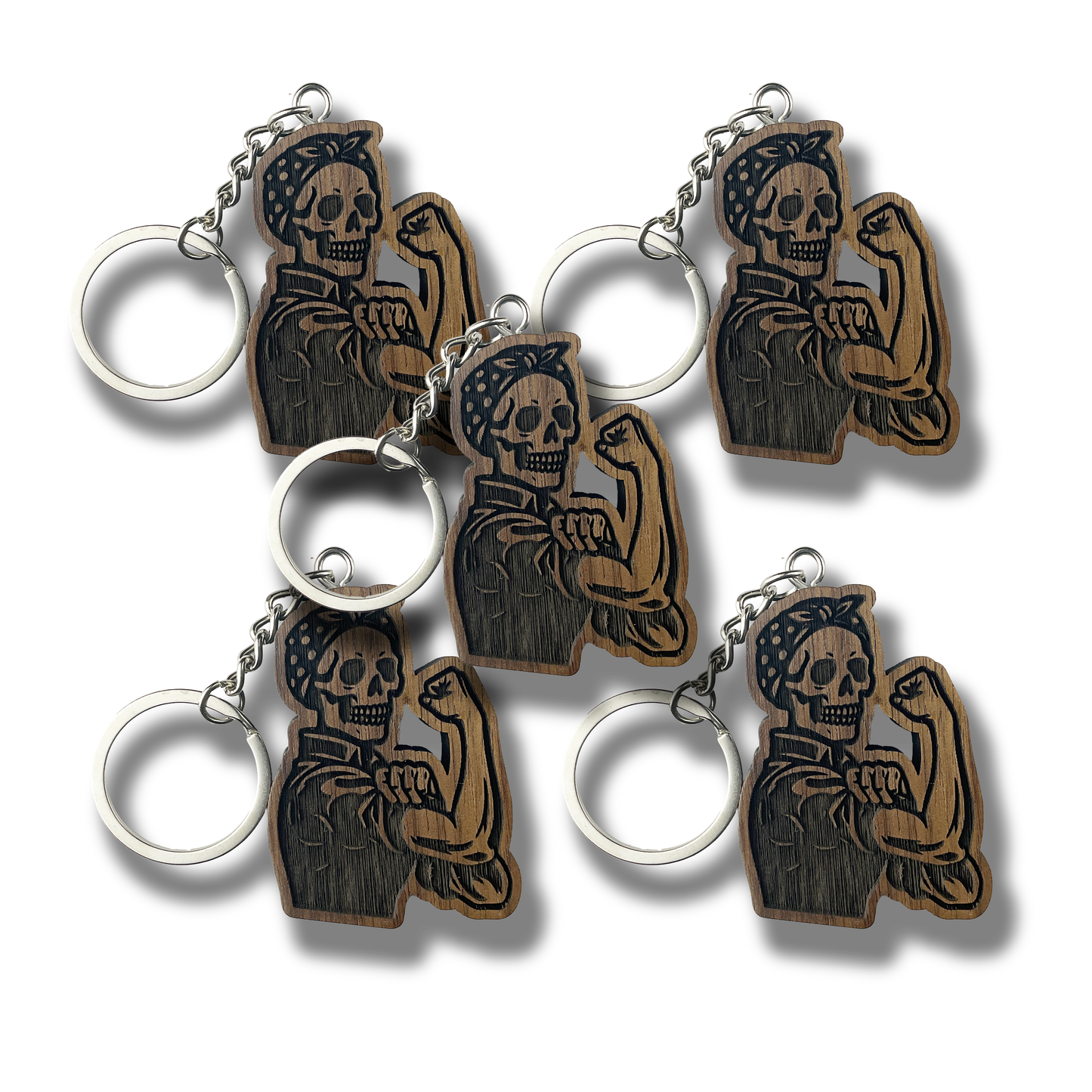 Dead Rosie Keychain (WS)
