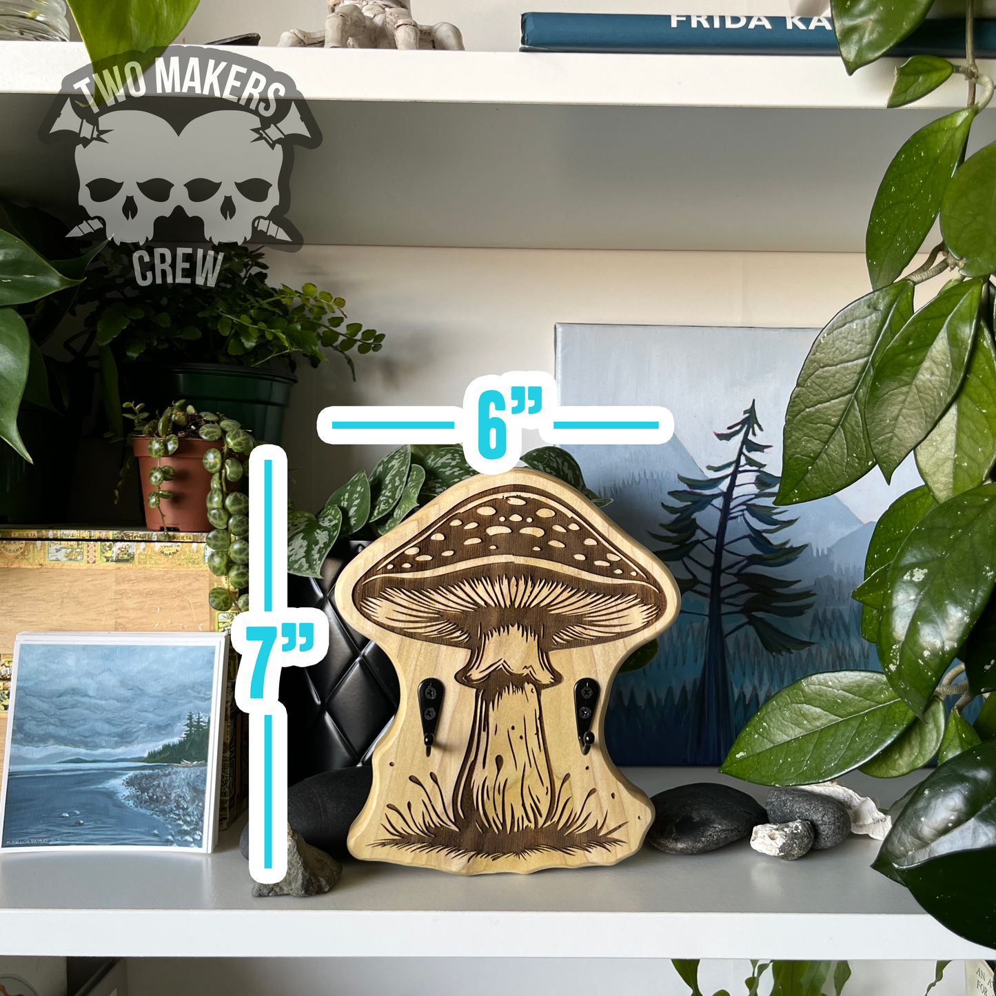 Mushroom Woodland Key Holder