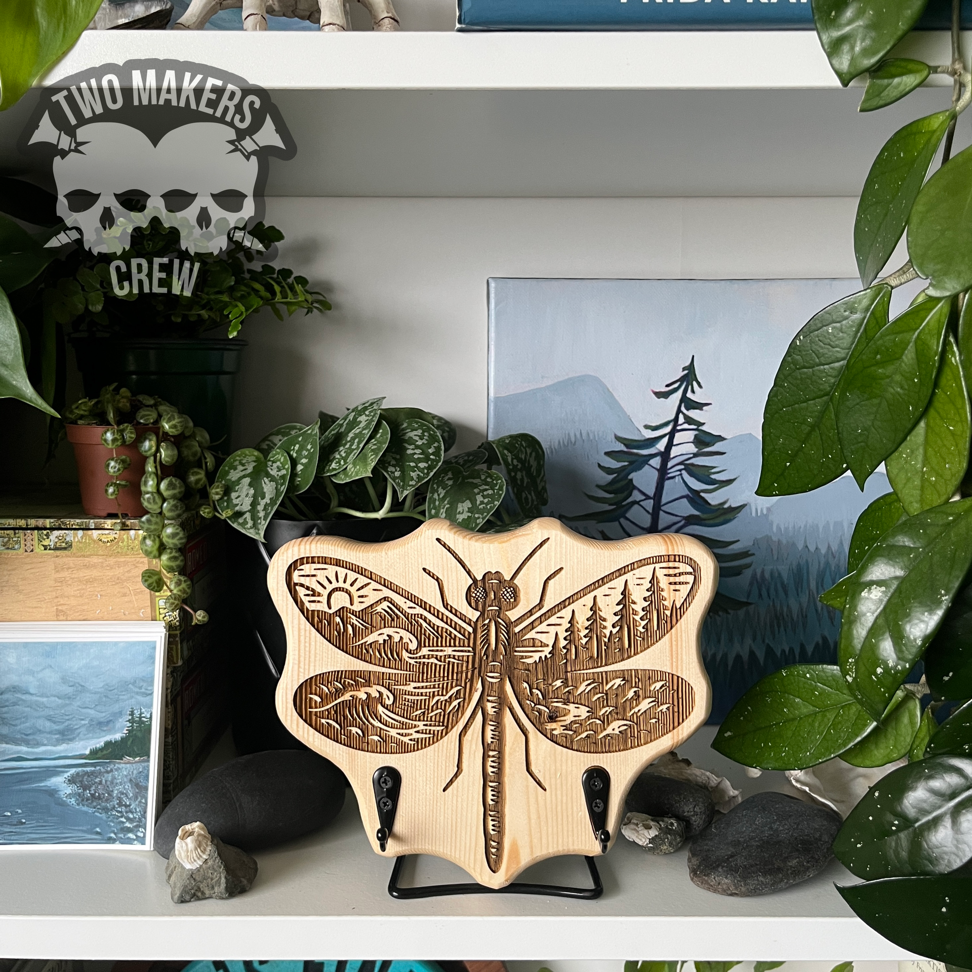Dragonfly Nature Key Holder – TWO MAKERS CREW