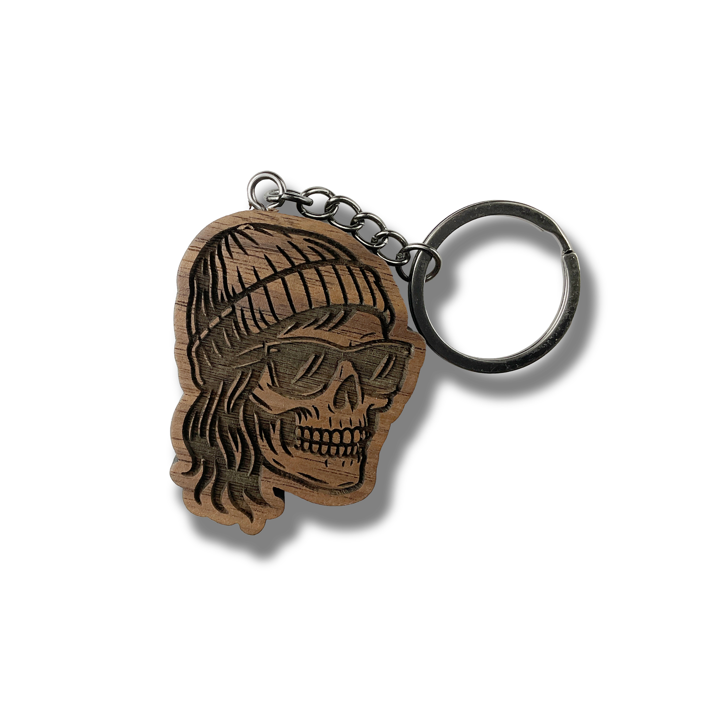 Hipster Female no cig Keychain