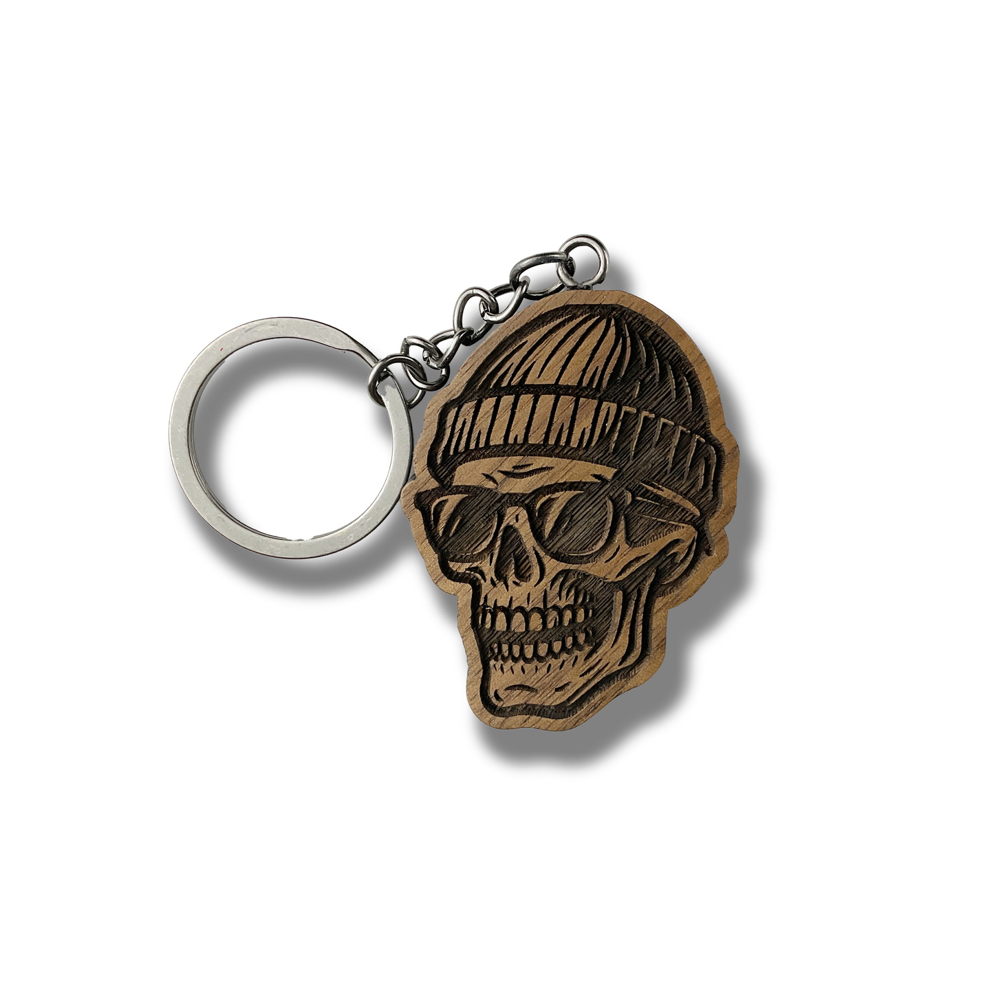 Hipster Male no cig Keychain