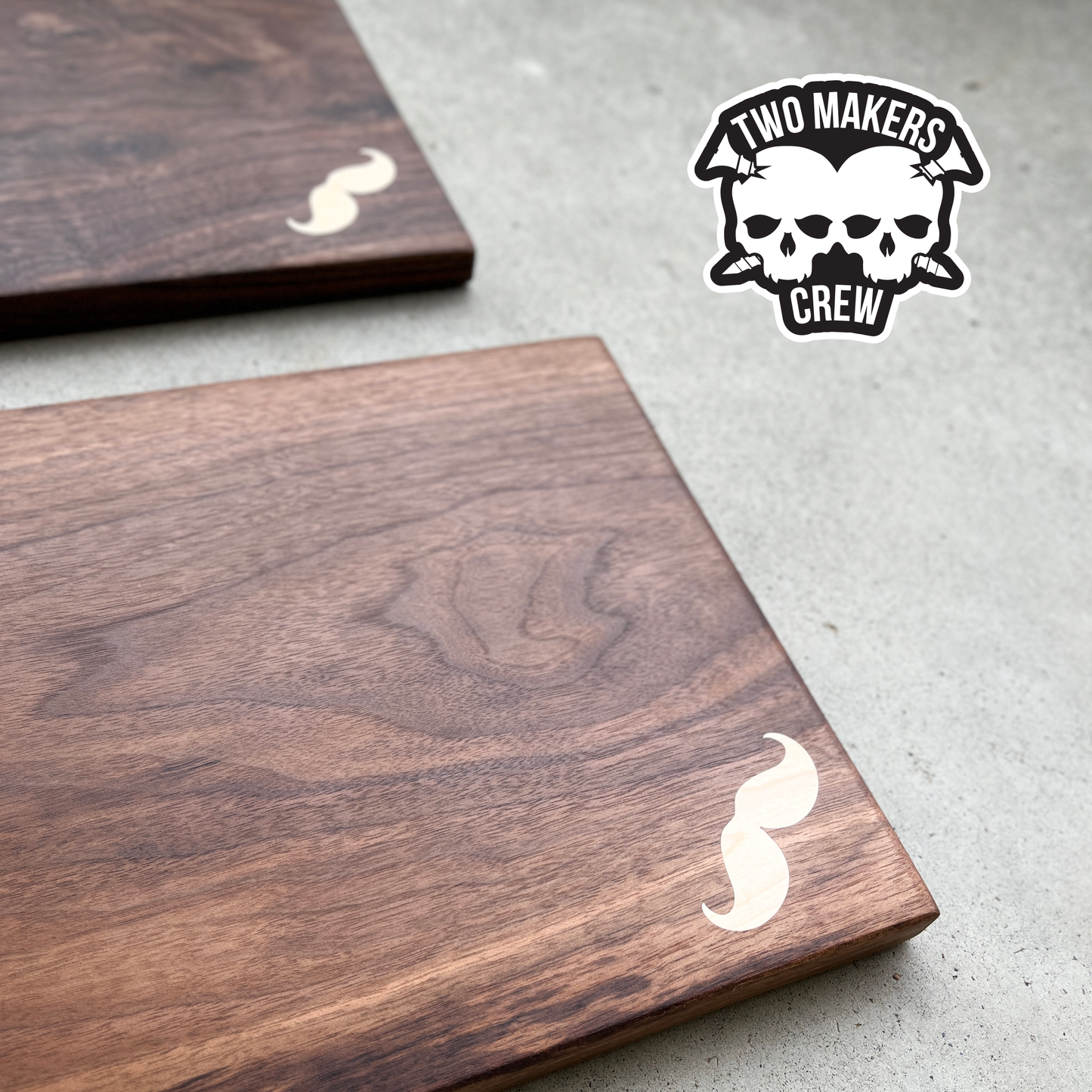 The Distinguished Gentleman -  Moustache Cutting Board