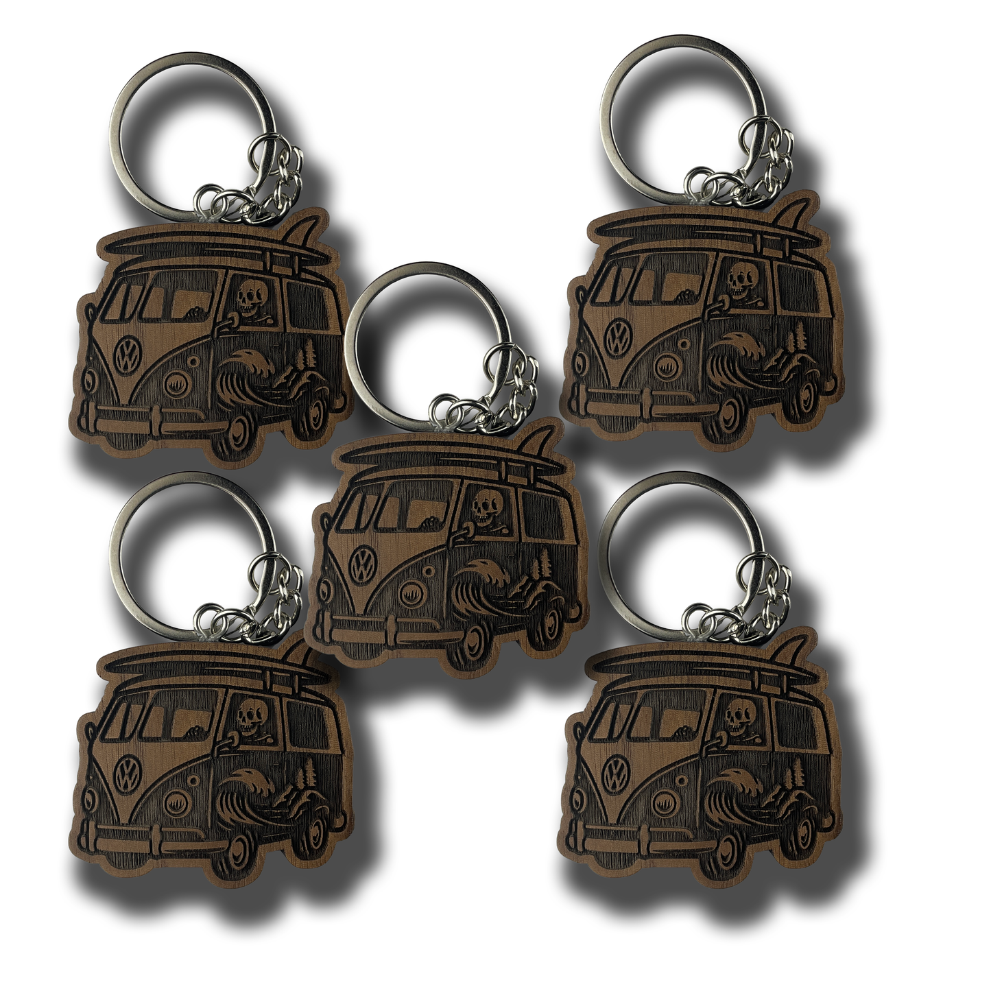 Surfer Van Keychain (WS)