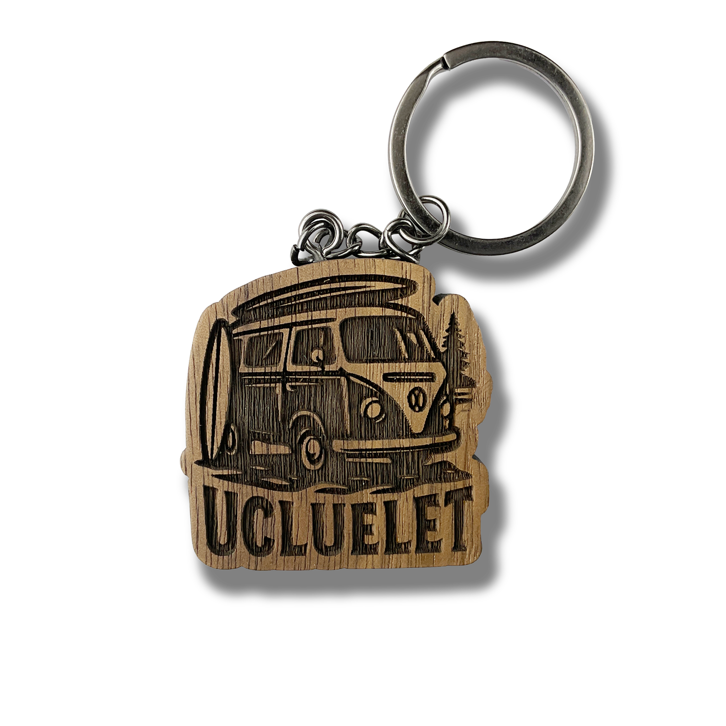 Ucluelet Van Keychain