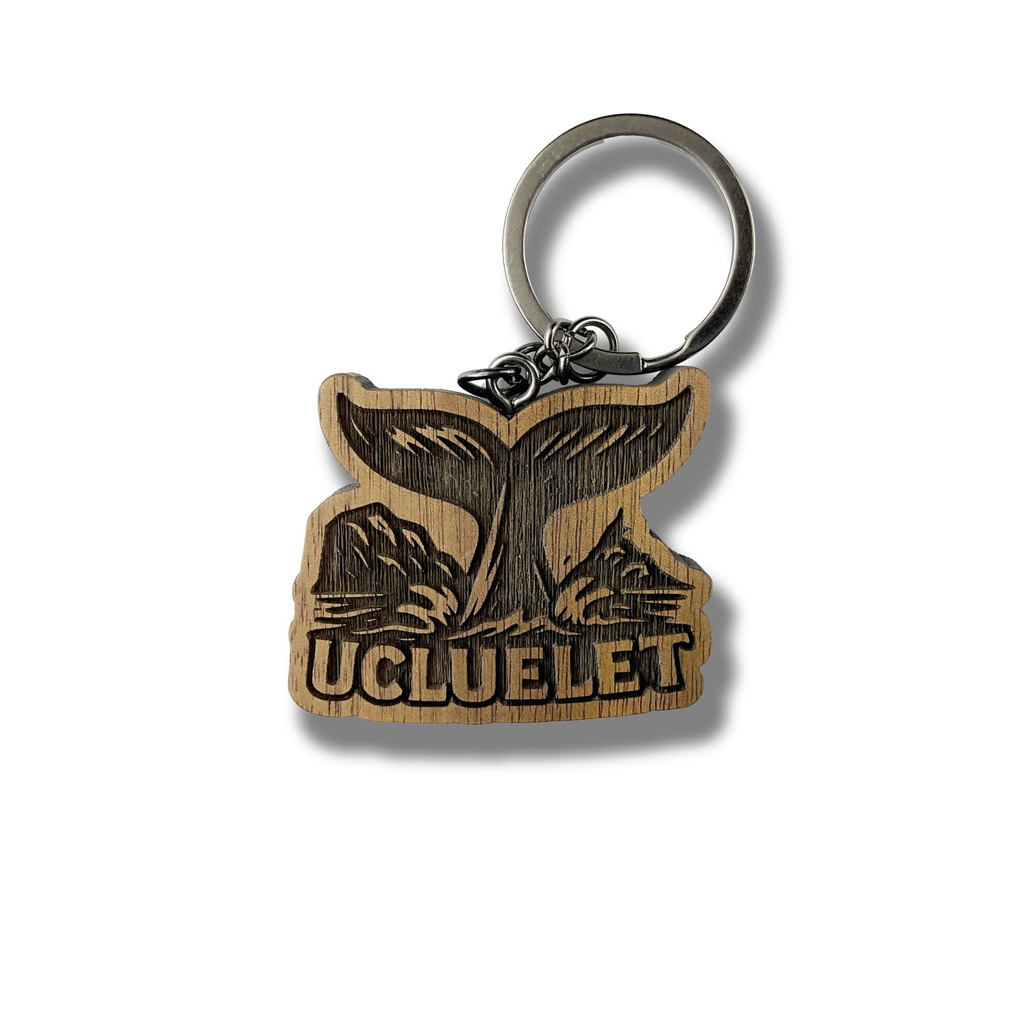 Ucluelet Whale Tail Keychain