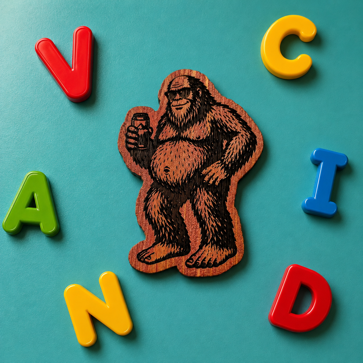 Sexiest Sasquatch Bigfoot Magnet