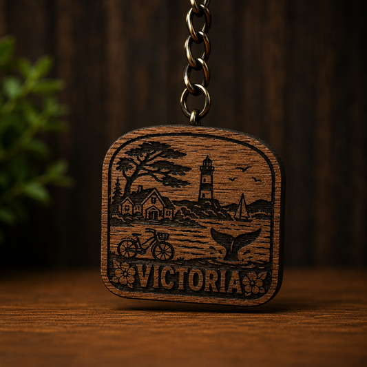 Victoria BC CANADA Keychain