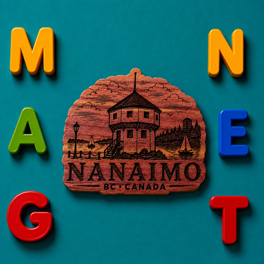 Nanaimo Bastion Souvenir Fridge Magnet