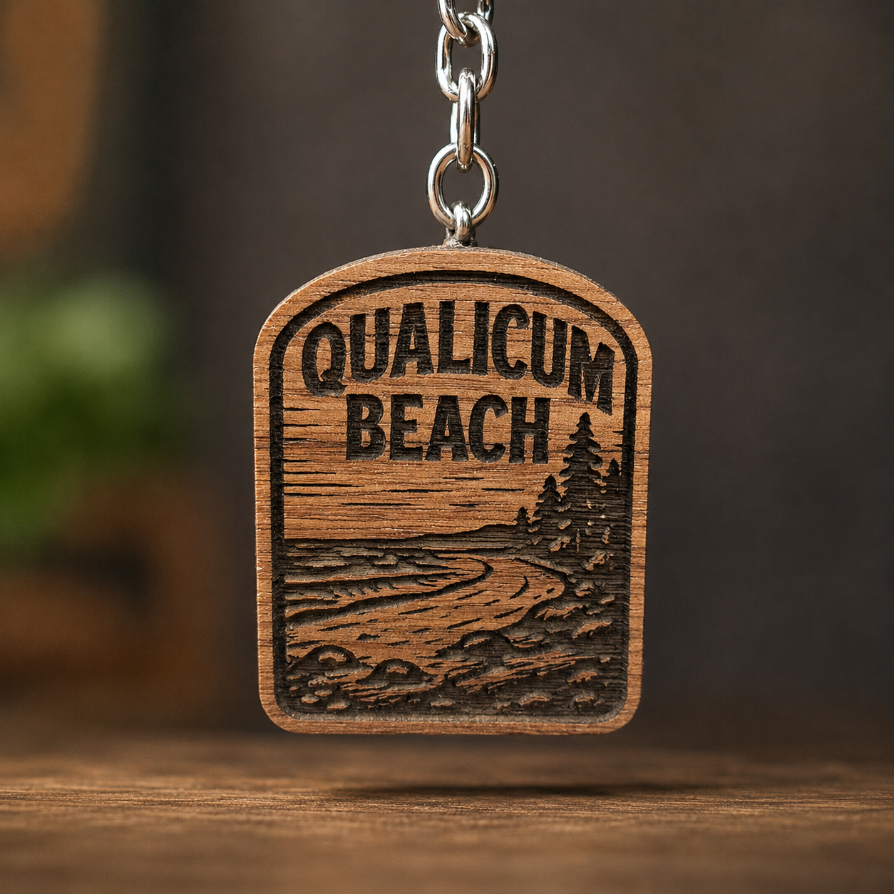 Qualicum Beach Keychain