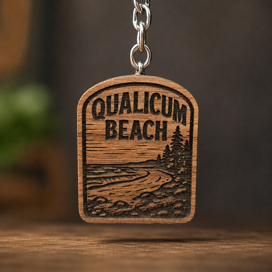 Qualicum Beach Keychain