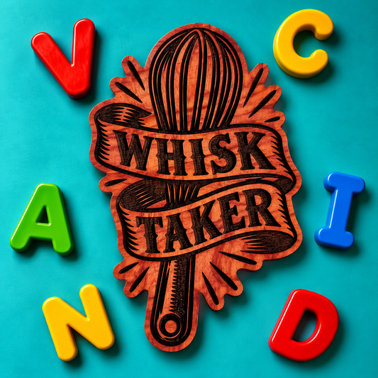 Whisk Taker Red Cedar Kitchen Fridge Magnet