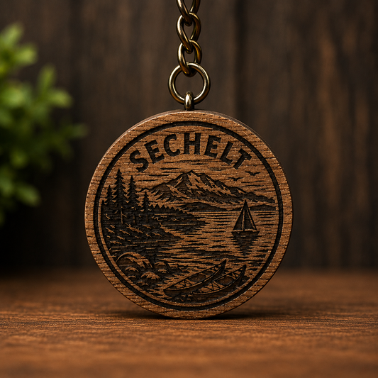 SECHELT BC CANADA Keychain