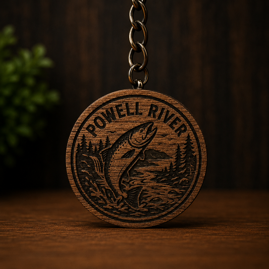 Powell River Keychain