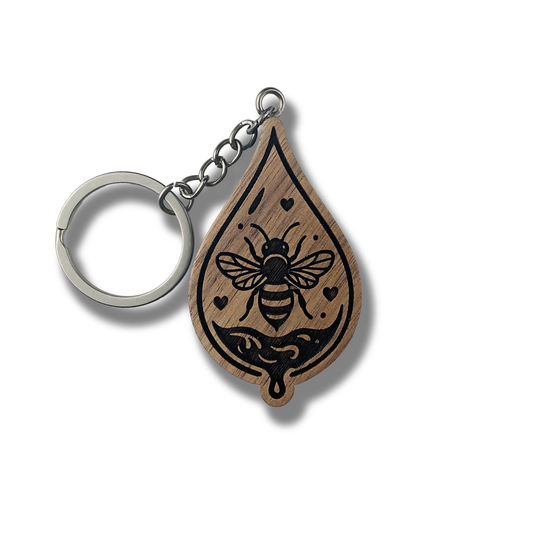 Honey Drip Bee Keychain (WS)