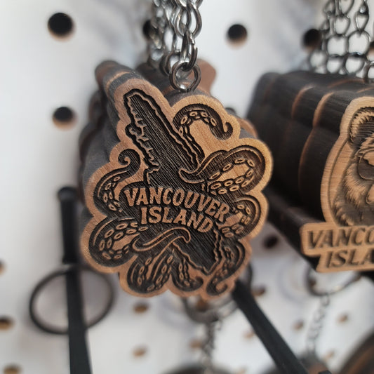 Van Isle with Tentacles Keychain