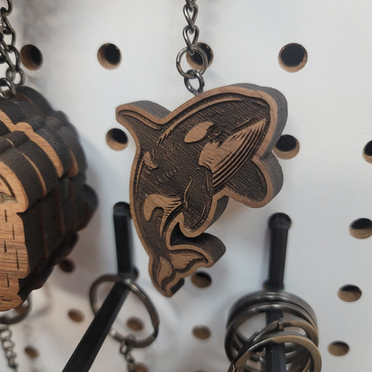 Orca Keychain