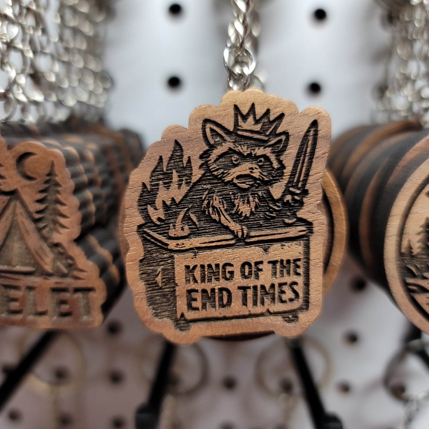 King Of the End Times Keychain