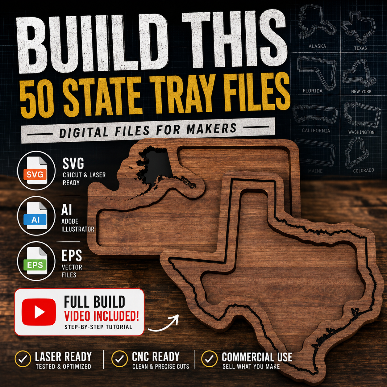 Digital Files: 50 US States ready to carve