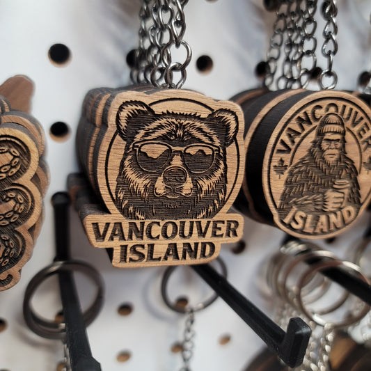 Vancouver Island Bear Keychain