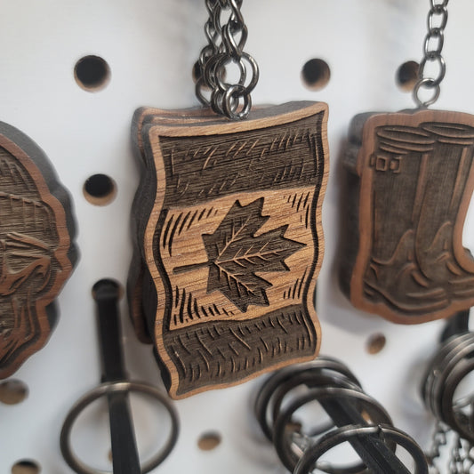 Canada Flag Keychain