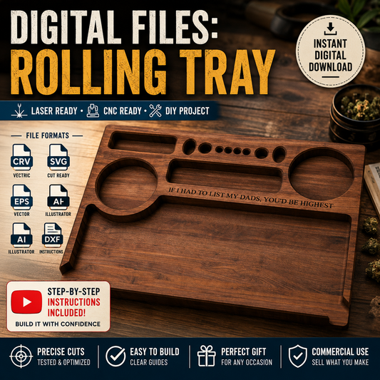 Digital Files: Rolling Tray.