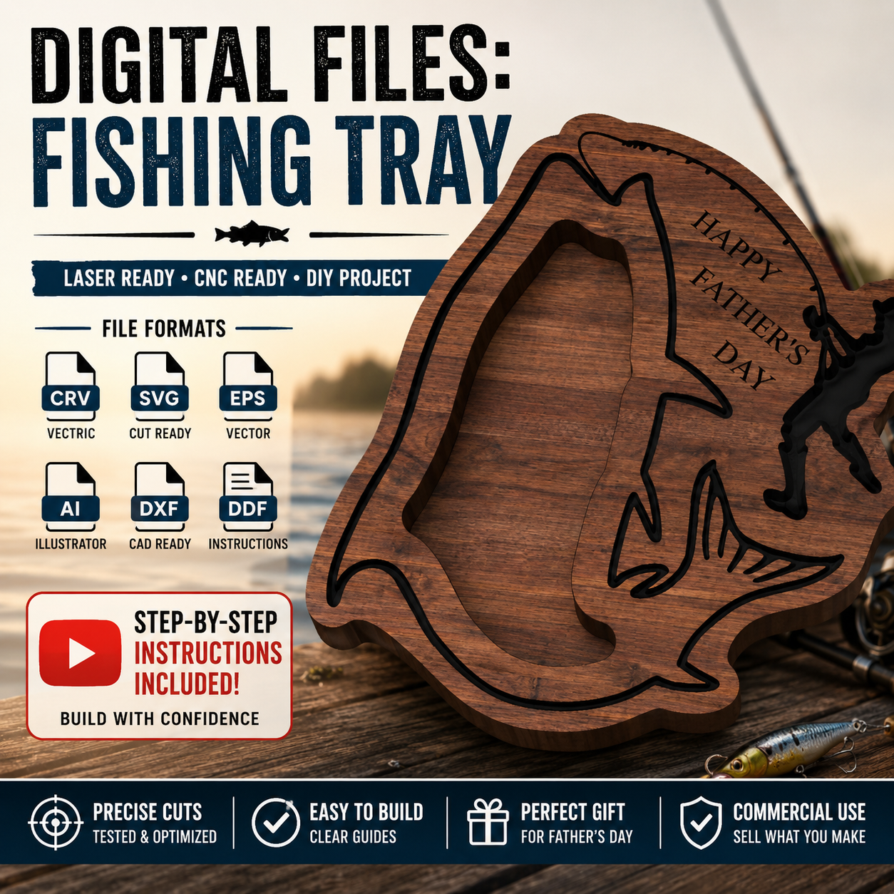 Digital Files: Fisherman Tray.