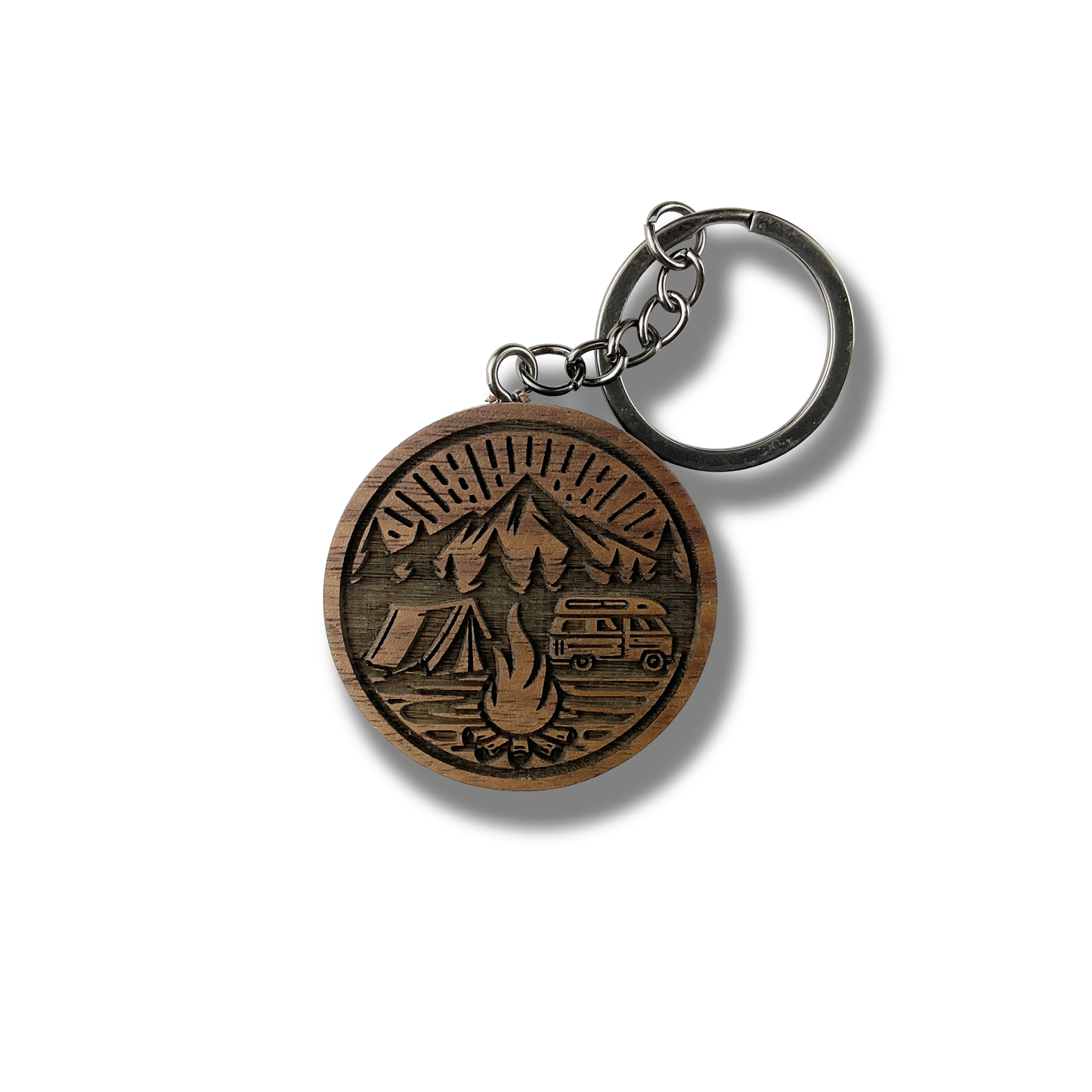 Campsite Keychain